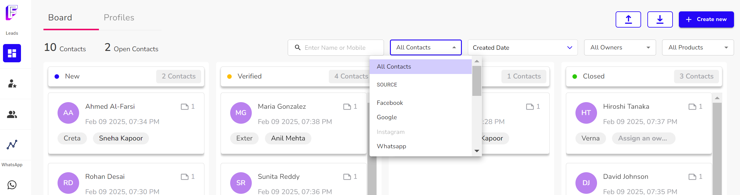 Apply Filters in Fivegrid