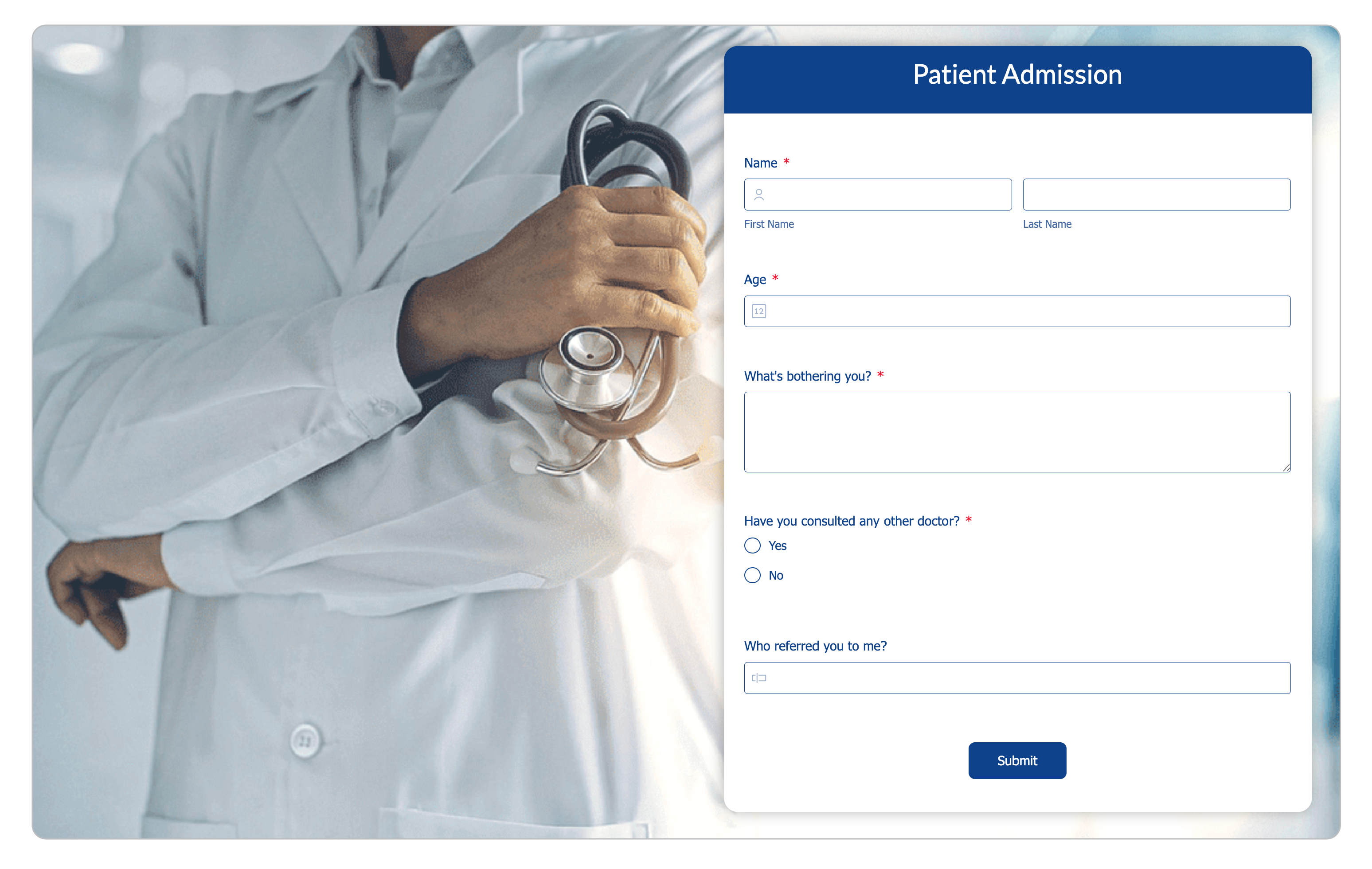 Pre-built theme example 1