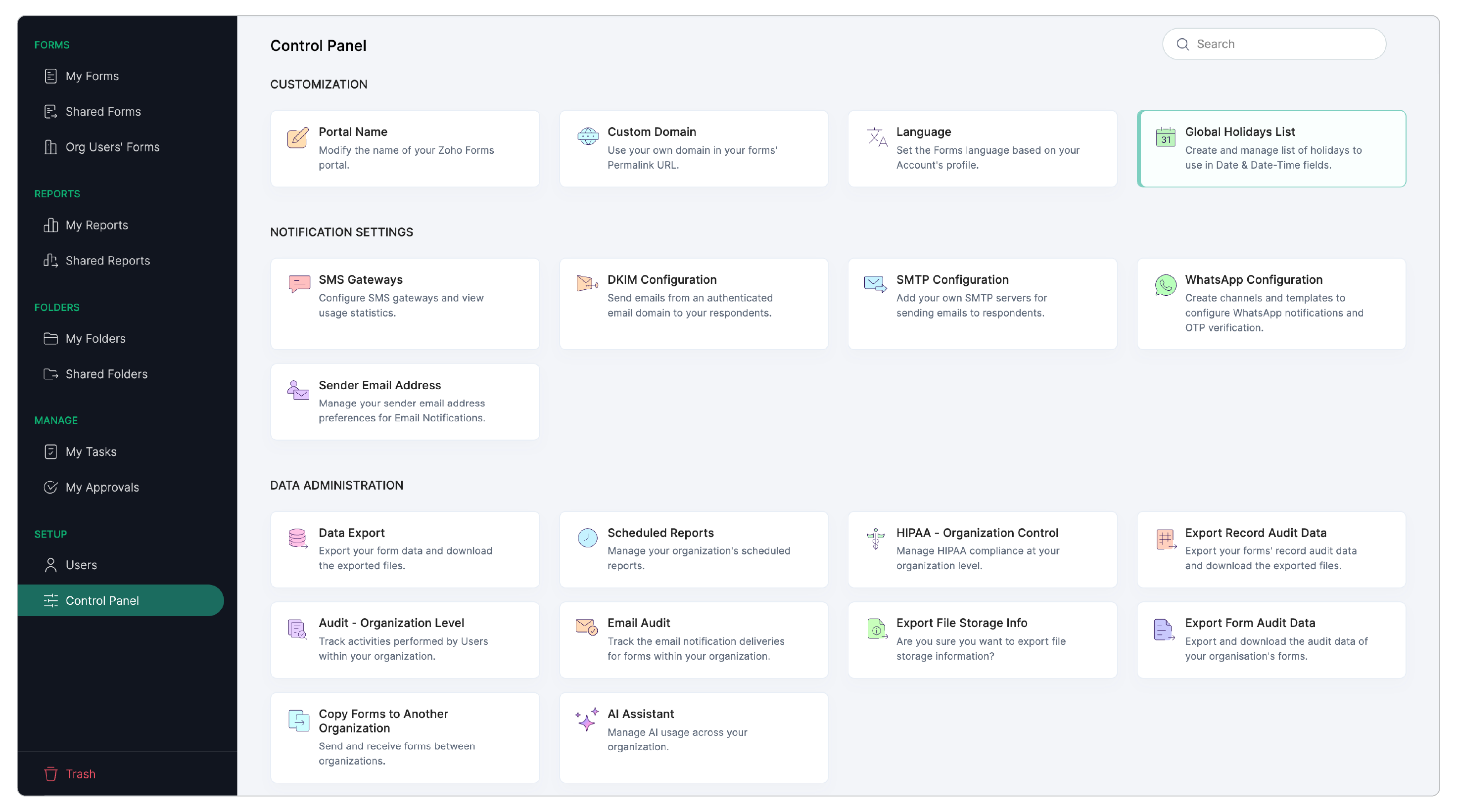Global Holidays List