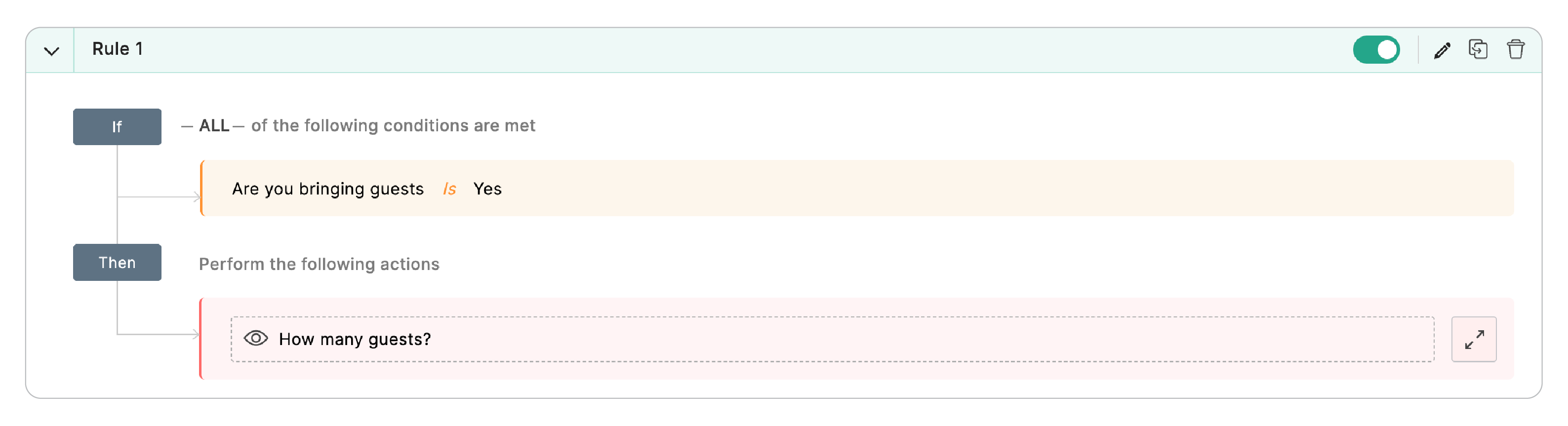 Set Fields as Mandatory with conditional rules