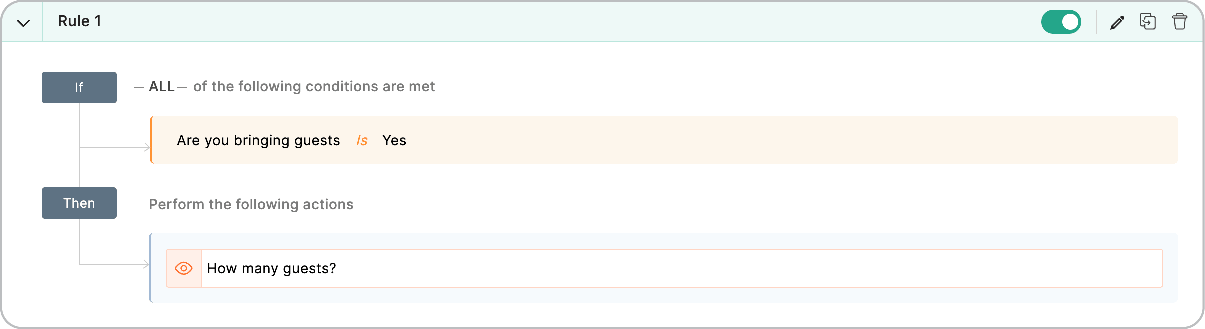 Set Fields as Mandatory with conditional rules