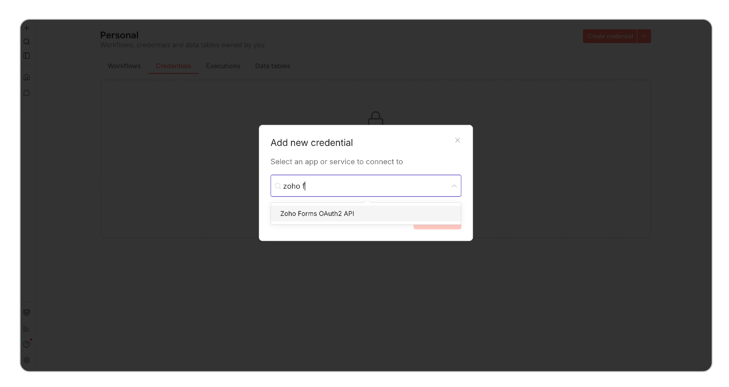 Zoho Forms OAuth2 API 