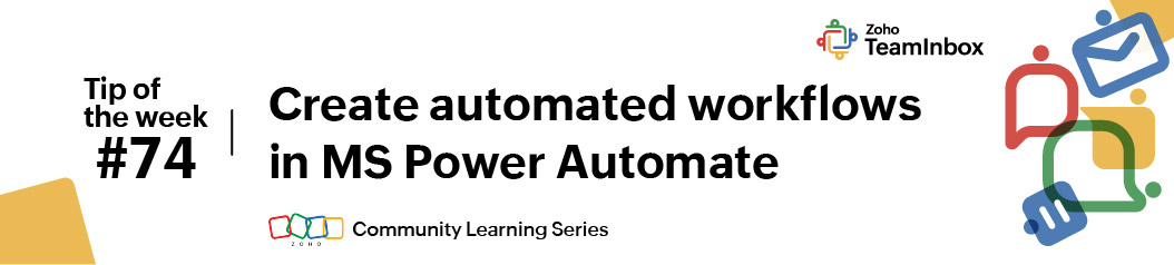 Create automated workflows in Microsoft Power Automate