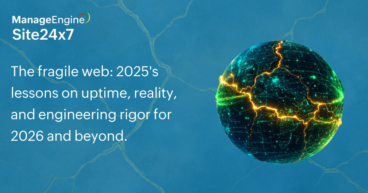 Engineering Rigor The fragile web: 2025's lessons on uptime, reality, and engineering rigor