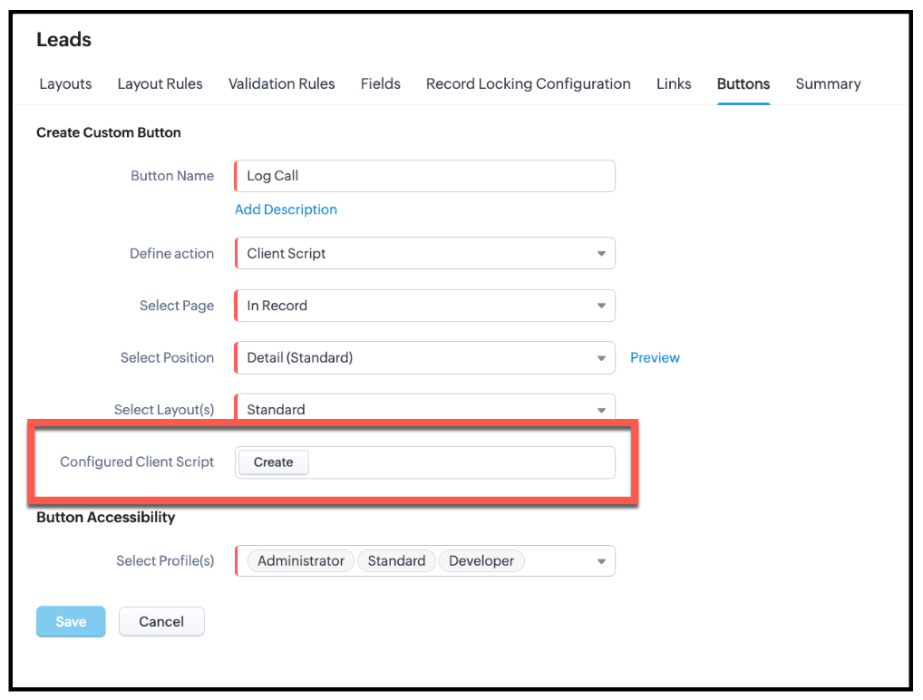 Using ZRC in Client Script
