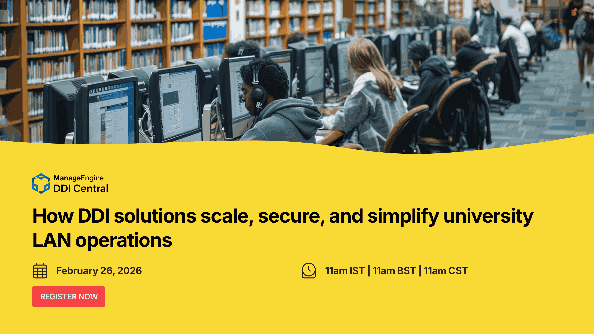 How DDI solutionds scale, secure, and simplify university LAN operations